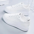 Sapatos para mulher diariamente rendas até sapatos casuais confortáveis tênis de fundo macio feminino sapatos de plataforma zapatos de mujer 2025