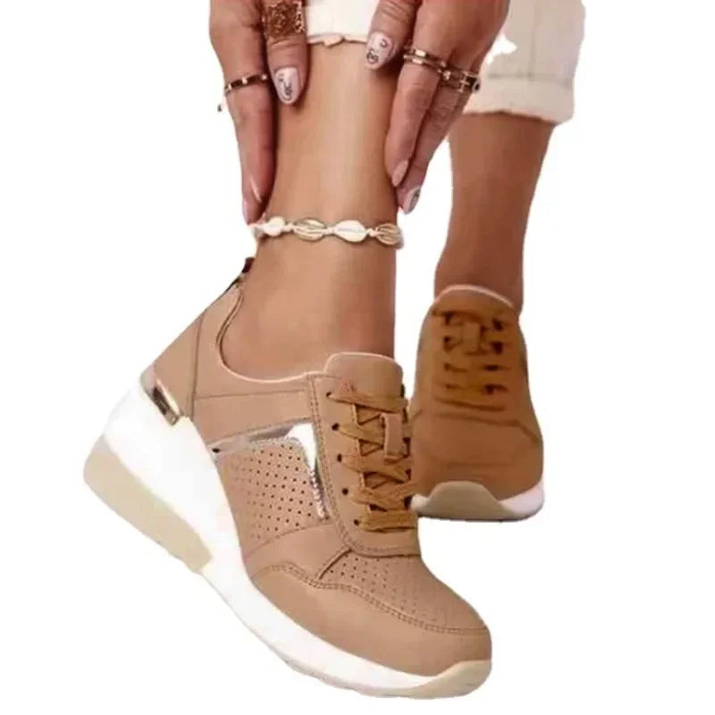 Tamanho grande tênis femininos novos sapatos casuais para mulher 2024 de alta qualidade sapatos de plataforma resistentes ao desgaste feminino tenis de mujer