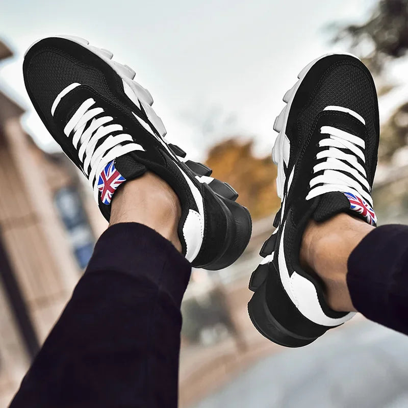 Sapatos masculinos leves respiráveis sapatos antiderrapantes respiráveis tênis de corrida para homem 36-48 tamanho grande tênis drop-shipping