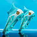 Homens sapatos de futebol crianças botas de futebol feminino profissional chuteiras antiderrapante chaussure futebol tf/fg sapatos de futebol ao ar livre