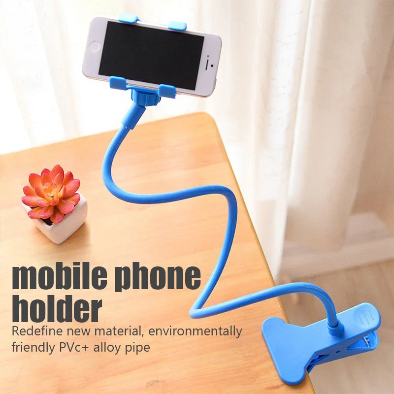 Universal Mobile Phone Holder Flexível Lazy Holder Ajustável Celular Clipe Home Bed Desktop Mount Bracket Smartphone Stand