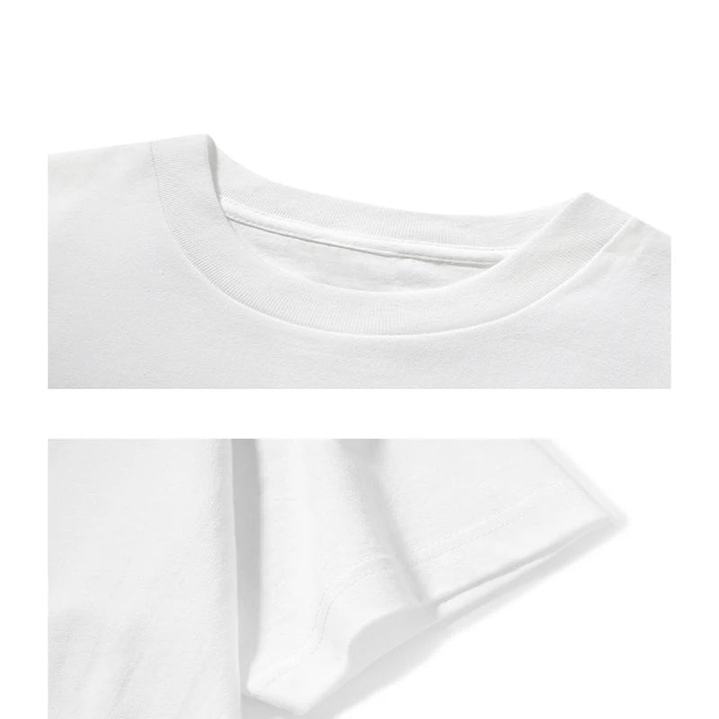 Marca de luxo masculina 100% algodão camiseta padrão carta impressão manga curta moda casual solto fitness camisa feminina de grandes dimensões