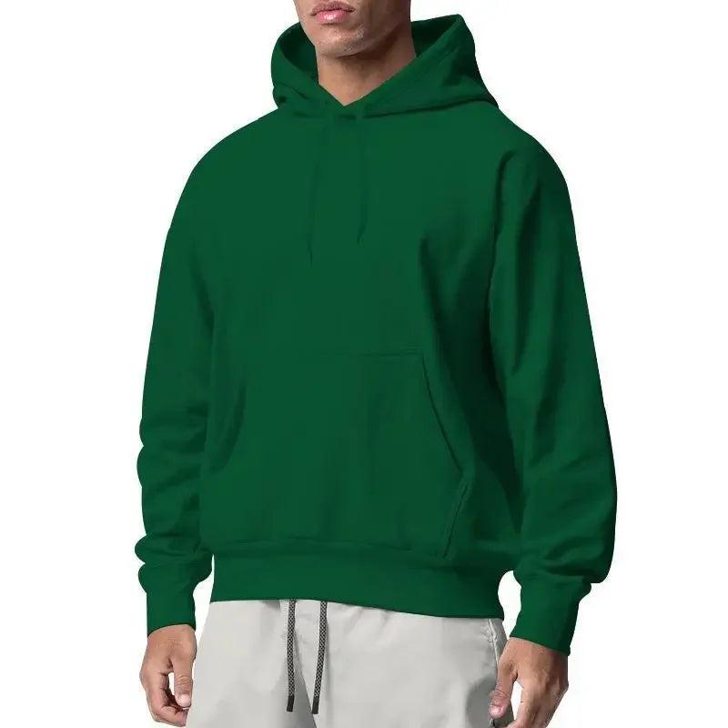 2024 new hoodie sweatshirt jacket comfortable versatile casual autumn and winter loose top fashionable men