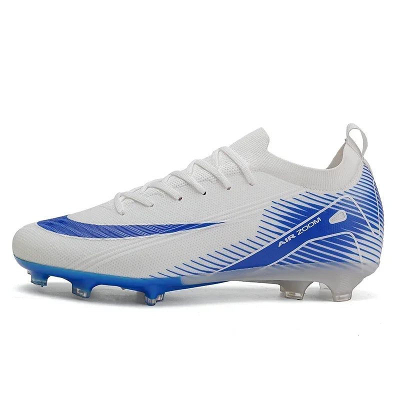 Profissional masculino treinamento botas de futebol unisex sapatos de futebol tendência chuteiras de grama ao ar livre respirável esporte ultra-leve antiderrapante
