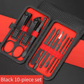 Nail Clipper Set para Manicure e Pedicure, Ferramentas de beleza convenientes, Nail Trimmer, Ear Peeling Knife, T