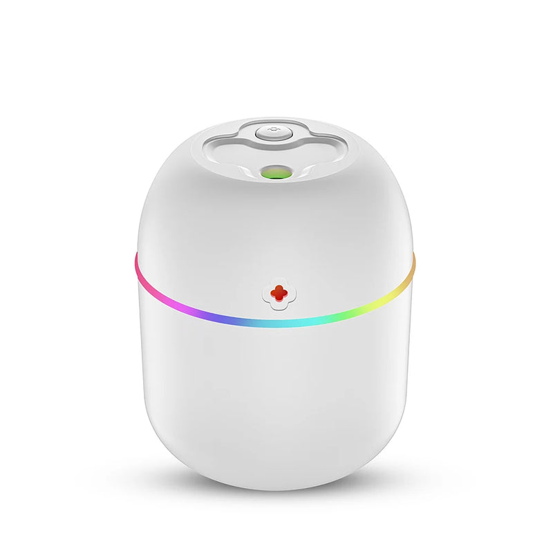 Mini umidificador de ar portátil usb atomizador aroma difusor desktop interior doméstico mudo hidratante atomização de ar umidifie