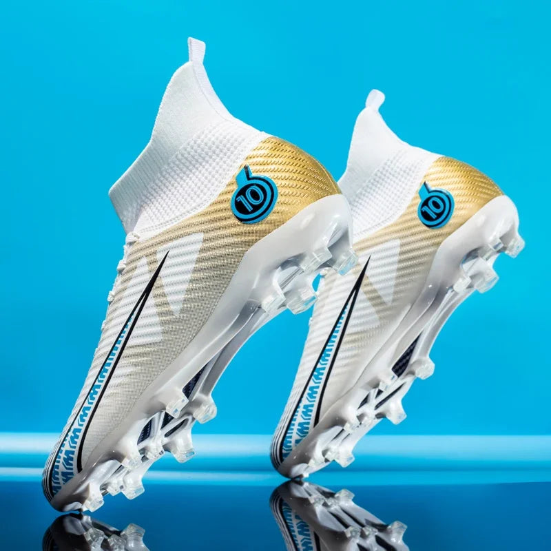 Homens sapatos de futebol crianças botas de futebol feminino profissional chuteiras antiderrapante chaussure futebol tf/fg sapatos de futebol ao ar livre
