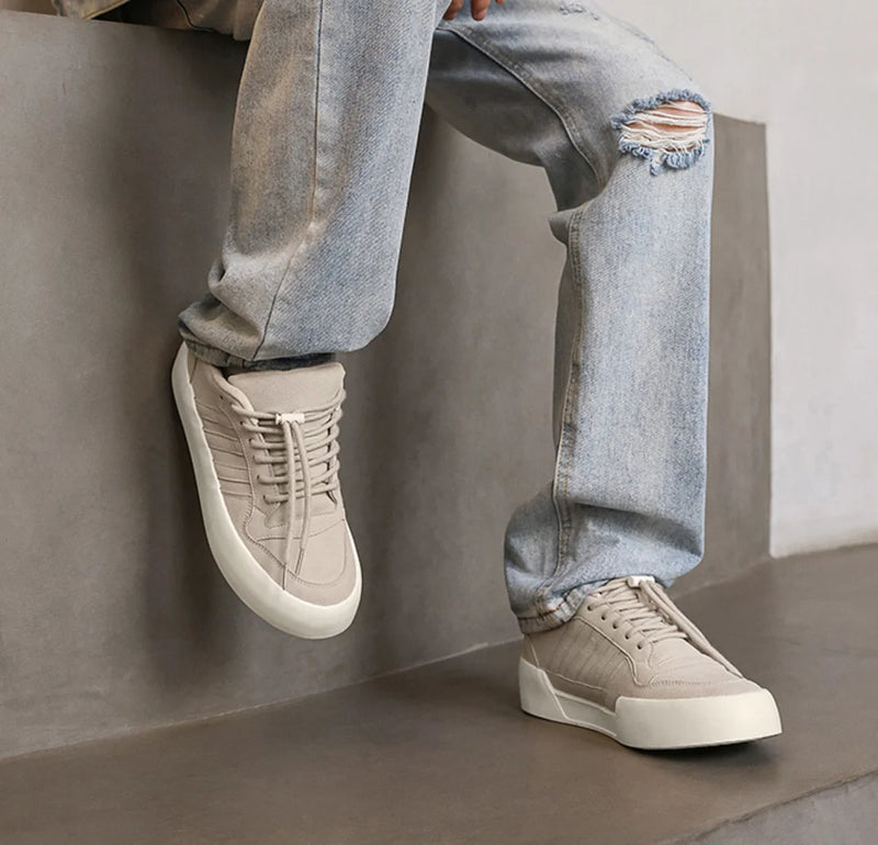 Sapatos casuais de lona masculinos sapatos de tendência coreana respirável moda sapatos de fundo macio sapatos confortáveis sapatos masculinos
