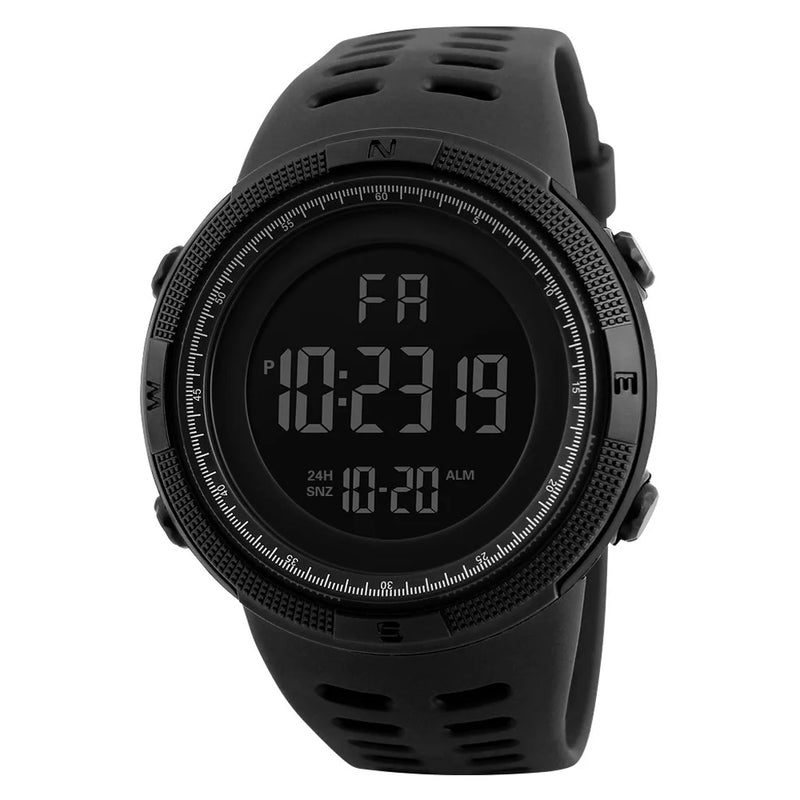 Relógio esportivo militar eletrônico masculino, luminoso, multifunções, LED, digital, relógio de pulso para meninos, estudantes, adolescentes, crianças
