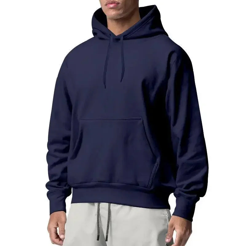 2024 new hoodie sweatshirt jacket comfortable versatile casual autumn and winter loose top fashionable men