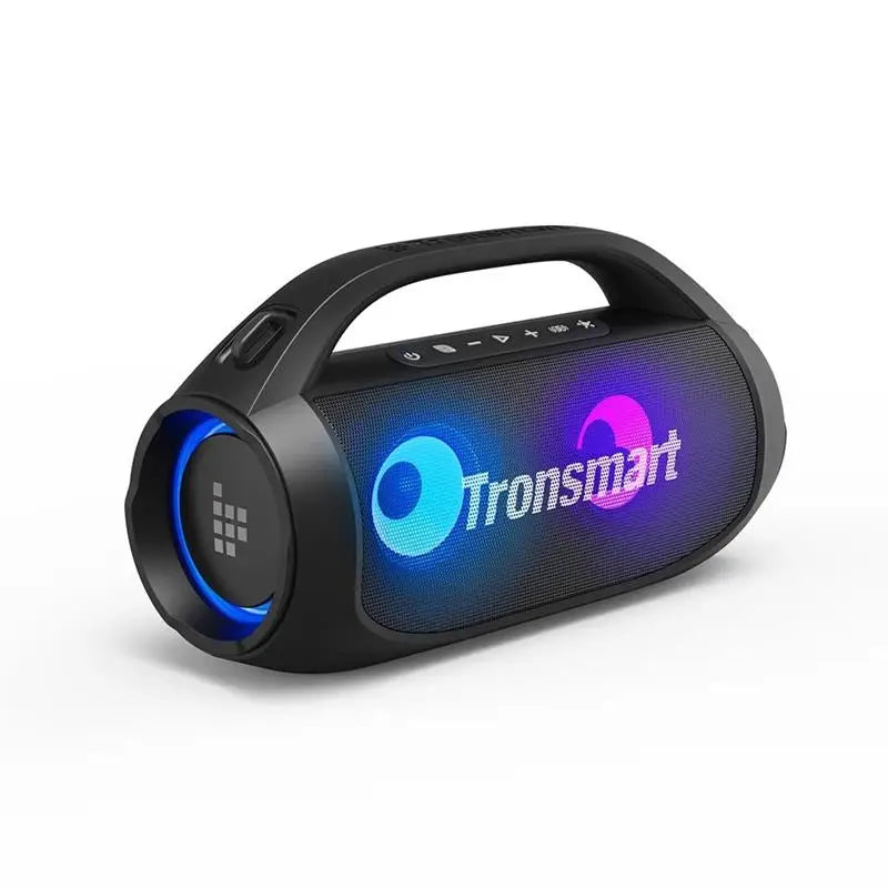Caixa de soml! Alto-falante portátil poderoso Tronsmart Bang SE com Bluetooth 5.3, alça portátil, 24 horas de reprodução, para festa,