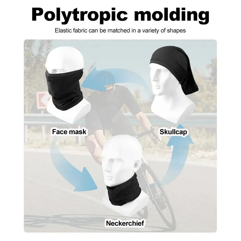 Respirável Ciclismo Máscara Facial, Absorver Suor, Treinamento De Pesca, Esporte UV Lenço Rosto, Gaiter Pescoço, Bandana Verão