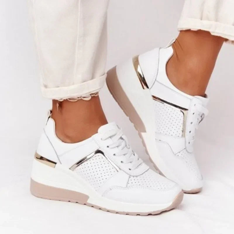 Tamanho grande tênis femininos novos sapatos casuais para mulher 2024 de alta qualidade sapatos de plataforma resistentes ao desgaste feminino tenis de mujer