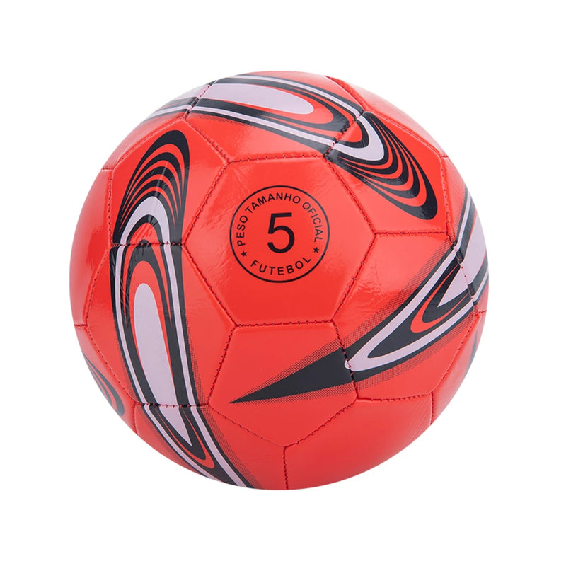 Bola de futebol oficial nº 5/Bola de jogo profissional/Deslumbrante grafite colorido personalizado