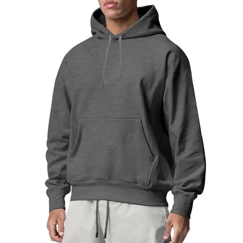 2024 new hoodie sweatshirt jacket comfortable versatile casual autumn and winter loose top fashionable men